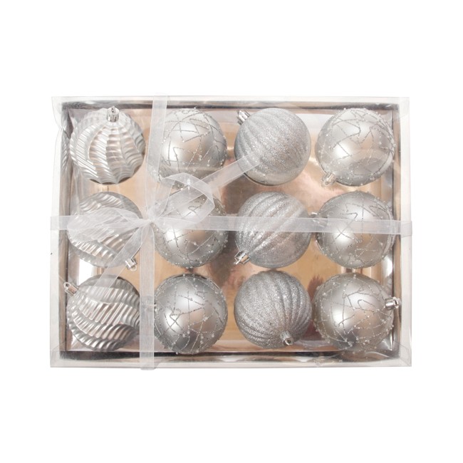 DGA - Christmas Ornamets Balls - Silver (24701015)