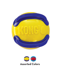 Kong - Jaxx Brights Ball Assorted Medium - (KONGPJB21E)