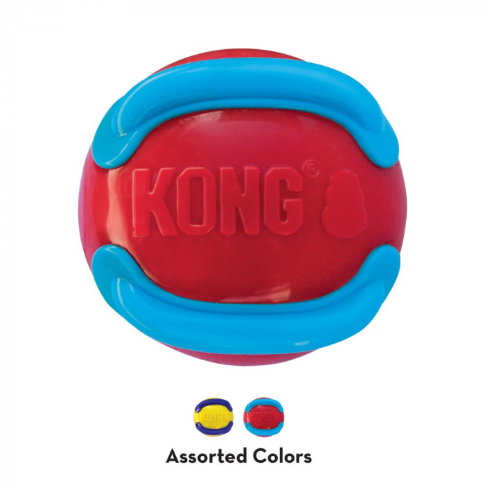 Kong - Jaxx Brights Ball Assorted Large - Kjæledyr og utstyr