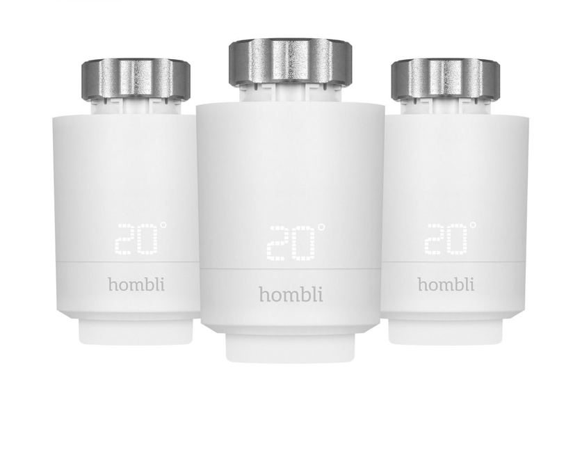 Hombli - Smart Radiator Thermostat   Expansion pack (2+1)