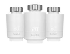 Hombli - Smart Radiator Thermostat   Expansion pack (2+1)