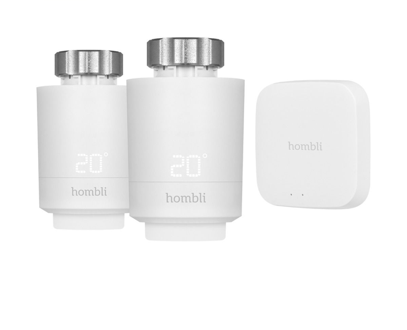 Hombli - Smart Radiator Thermostat Startkit (2+BT Bridge)