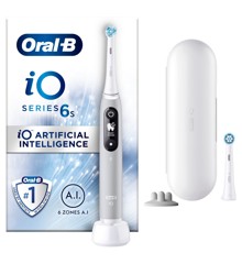 Oral-B - iO6S Grå Opal Elektrisk Tandborste