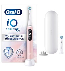 Oral-B - iO6S Rosa Sand Elektrisk Tandborste (60 DAGARS PENGARNA TILLBAKA GARANTI*)