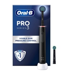 Oral-B - Pro 3 3000 Svart Elektrisk Tandborste