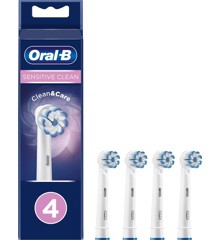 Oral-B - Sensitive Clean&Care Erstatningshoder 4 Stk