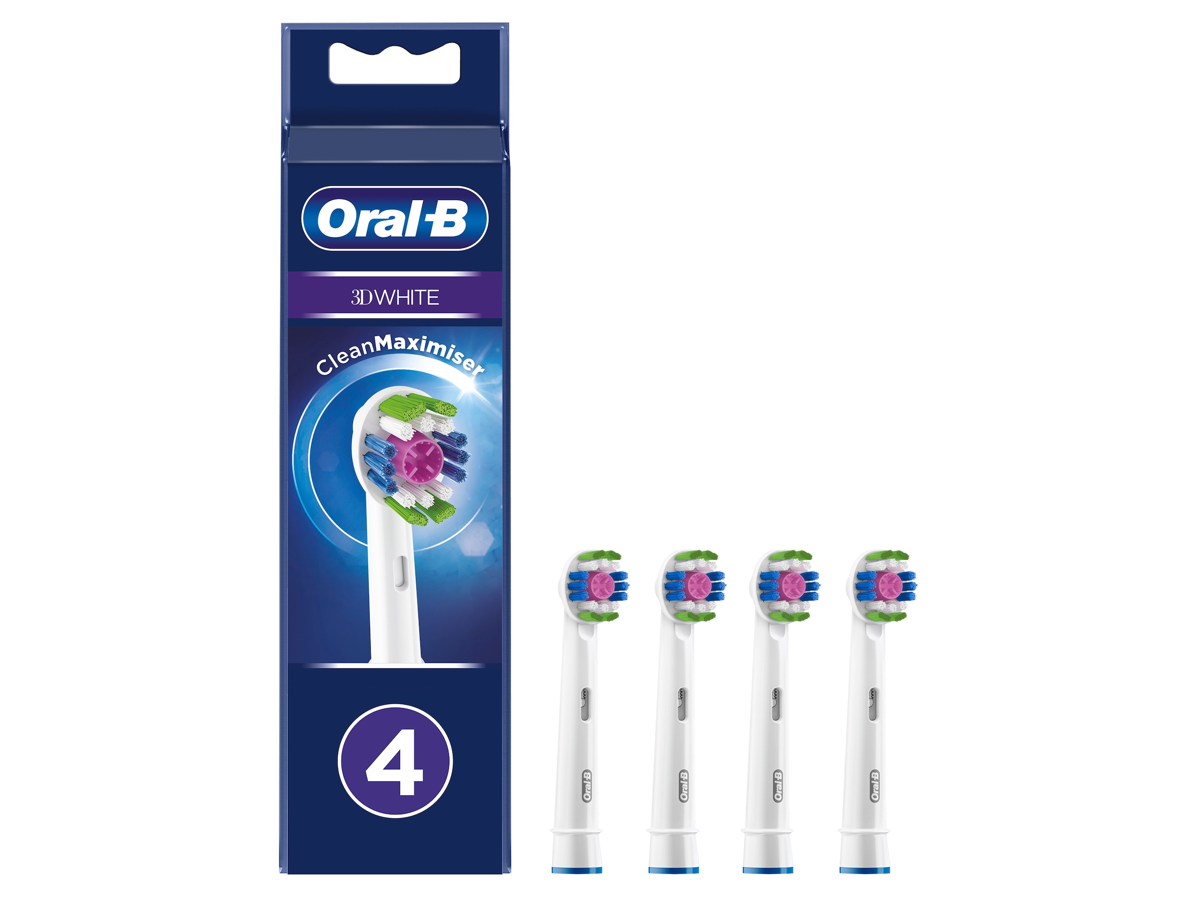 Buy Oral-B - 3D White ( 4 Pcs )