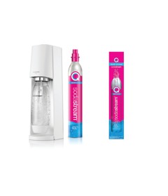 Sodastream - Terra - White + 1 CQC Extra Cylinder - Bundle