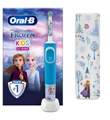 Oral-B - Vitality100 Kids Frozen - Elektrisk Tandbørste + Rejseetui