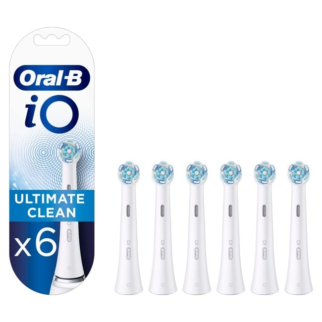 Oral-B - iO Ultimate Clean Erstatningshoder 6 Stk