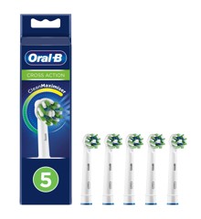 Oral-B - CrossAction - Udskiftningshoved for tandbørste (5 stk.)