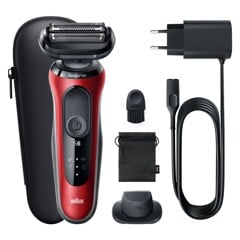 Braun - SHAVER 61-R1200s RED EURO