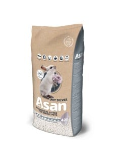 Asan - Pet Silver Bedding 42l 8kg - (859407307015)