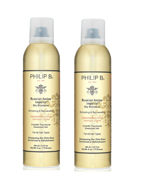Philip B - Russian Amber Imperial Dry Shampoo 260 ml  x 2