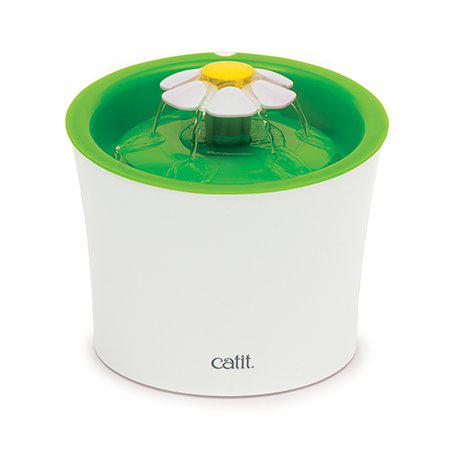 Catit - Cat Fountain Flower 3 liter - (785.0360) - Kjæledyr og utstyr