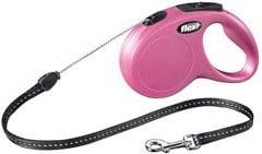 Flexi - New Classic S 8M Leash Cord Pink max 12Kg - (600.7736)