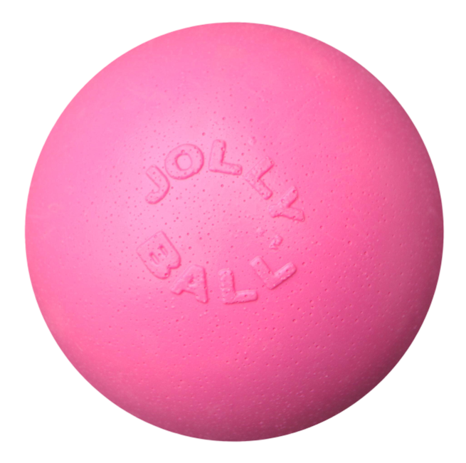 Jolly Pets - Ball Bounce-n Play 20cm Pink (Bubble Gum Smell) - (JOLL068M)
