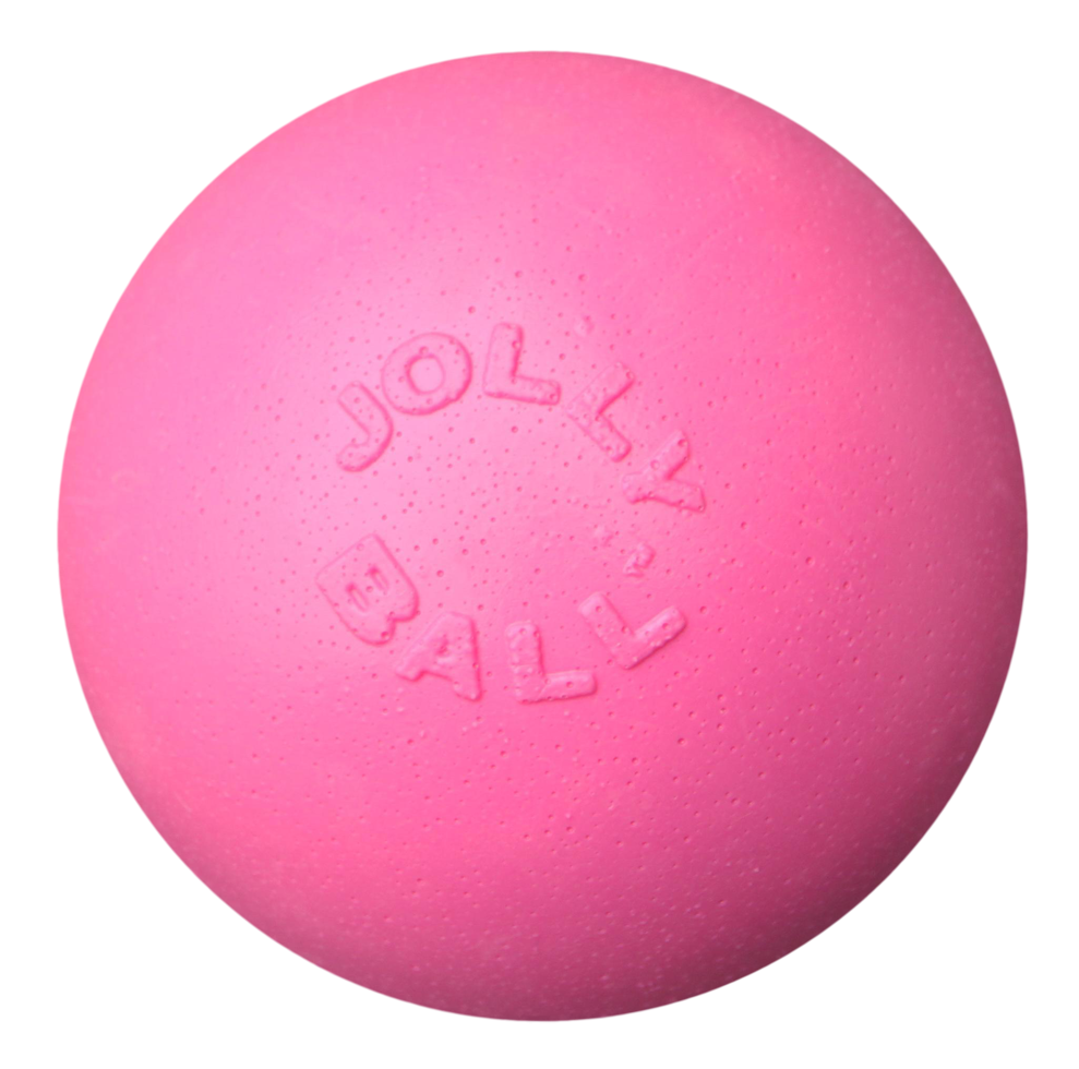 Jolly Pets - Ball Bounce-n Play 11cm Pink Tyggegummi duft
