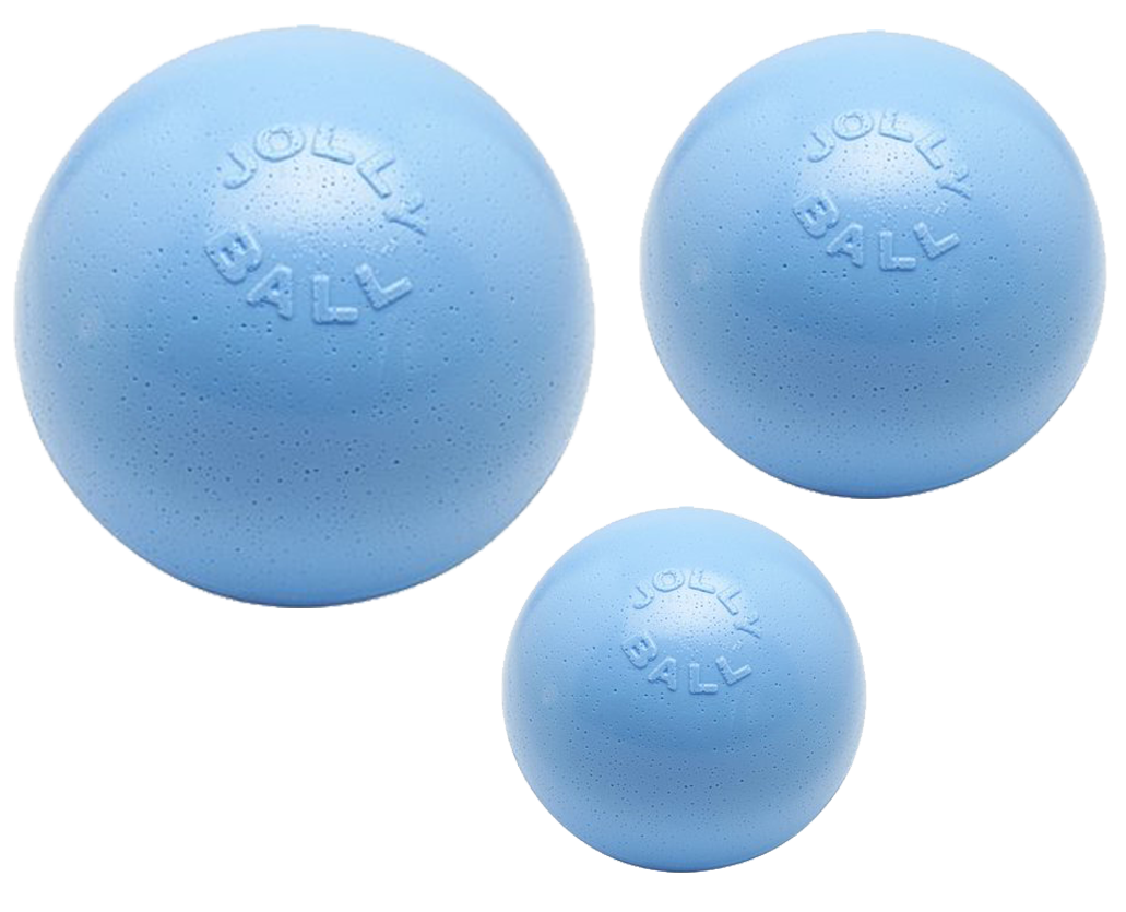 Jolly Pets - Ball Bounce-n Play 11cm Baby Blue (Blue Berry Smell) - (JOLL067F)