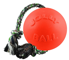 Jolly Pets - Ball Romp-n-Roll 15cm Orange Vanilje duft