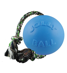 Jolly Pets - Ball Romp-n-Roll 15cm Baby Blå Blåbær duft