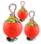 Jolly Pets  - Ball Romp-n-Roll 20cm Orange (Vanilla Smell) - (JOLL051C) thumbnail-2