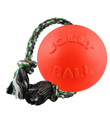 Jolly Pets - Ball Romp-n-Roll 10cm Orange Vanilje duft