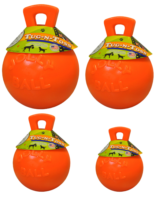 Jolly Pets - Tug-N-Toss 20cm Orange (Vanilla Smell) - (JOLL046C)