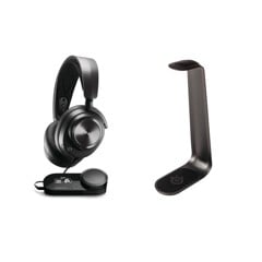 Steelseries - Arctis Nova Pro - Gaming Headset + Steelseries - HS1 Aluminum Headset Stand - Bundle