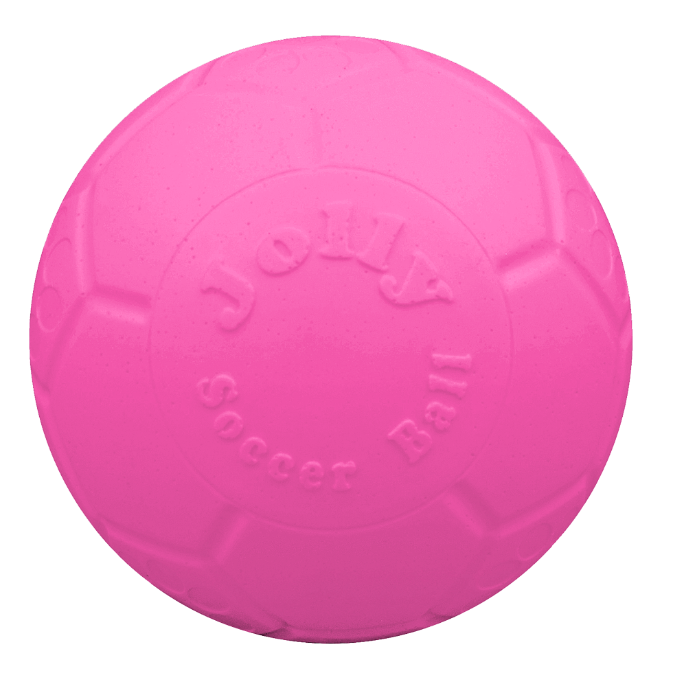 Jolly Pets - Soccer Ball 15cm Pink - (JOLL036C) - Kjæledyr og utstyr