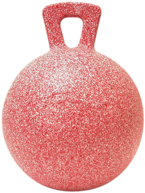 Jolly Pets - Ball  Rød/hvid  Mynte duft 25cm