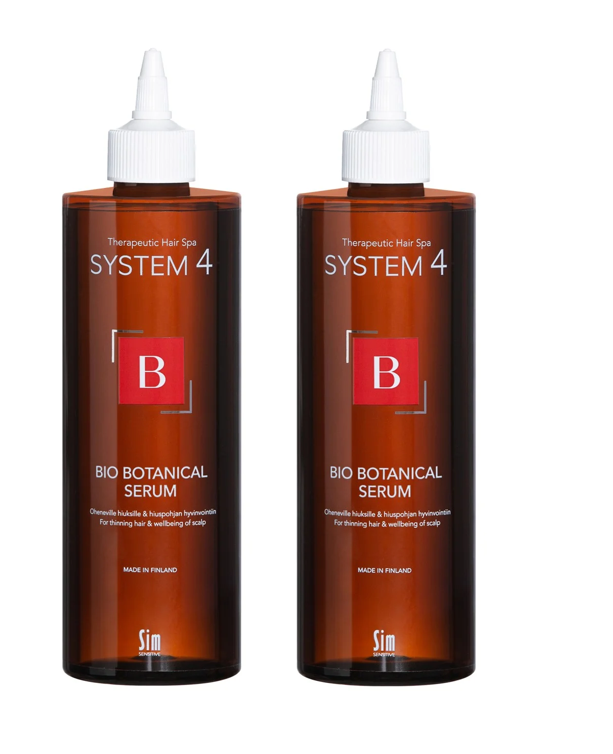 System 4 - Bio Botanical Serum 500 ml - Duo Pack - Skjønnhet