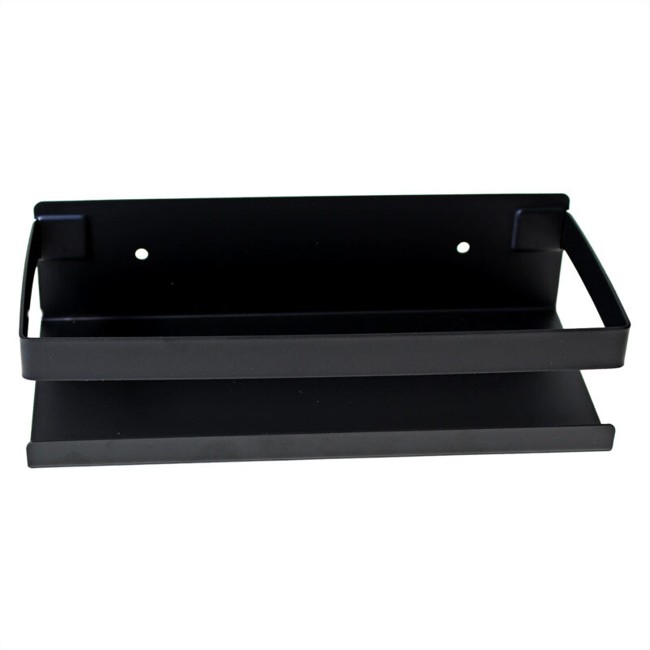 MOUD Home - Bath shelf in black steel, 23 cm (210930)