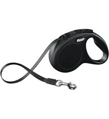 Flexi - New Classic S 5M Tape Black Max 15Kg - (600.7764)