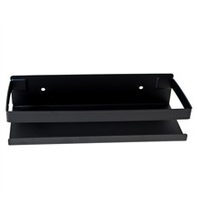 MOUD Home - Bath shelf in black steel, 30 cm (210931)