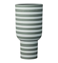 AYTM - VARIA sculptural vase - Dusty green/Forest (501379000010)
