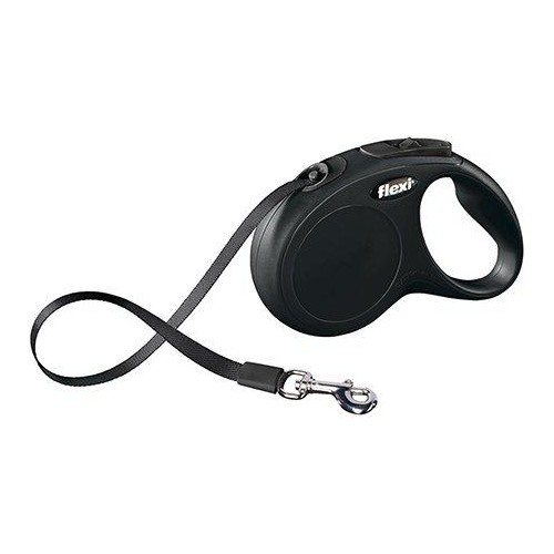 Flexi - New Classic - L - 8m Tape - Black - Max 50Kg