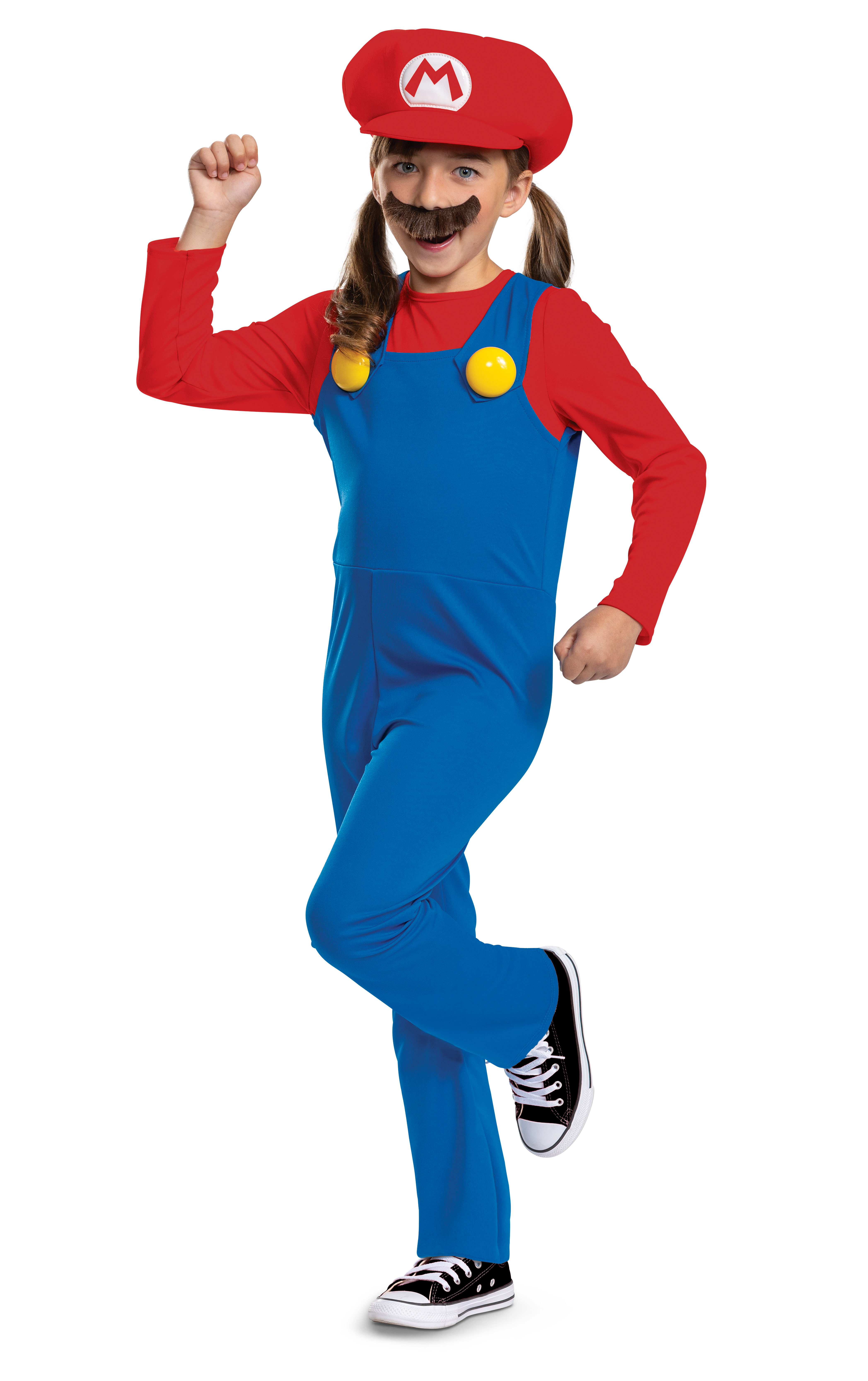 - Super Mario Costume - Mario cm) (115799L) - Blue/Red - 116 - Gratis verzending