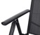 Living Outdoor - Aaroe Position Garden Chair - Textil - Black/Grey - Set with 2 pcs. (46112) thumbnail-8