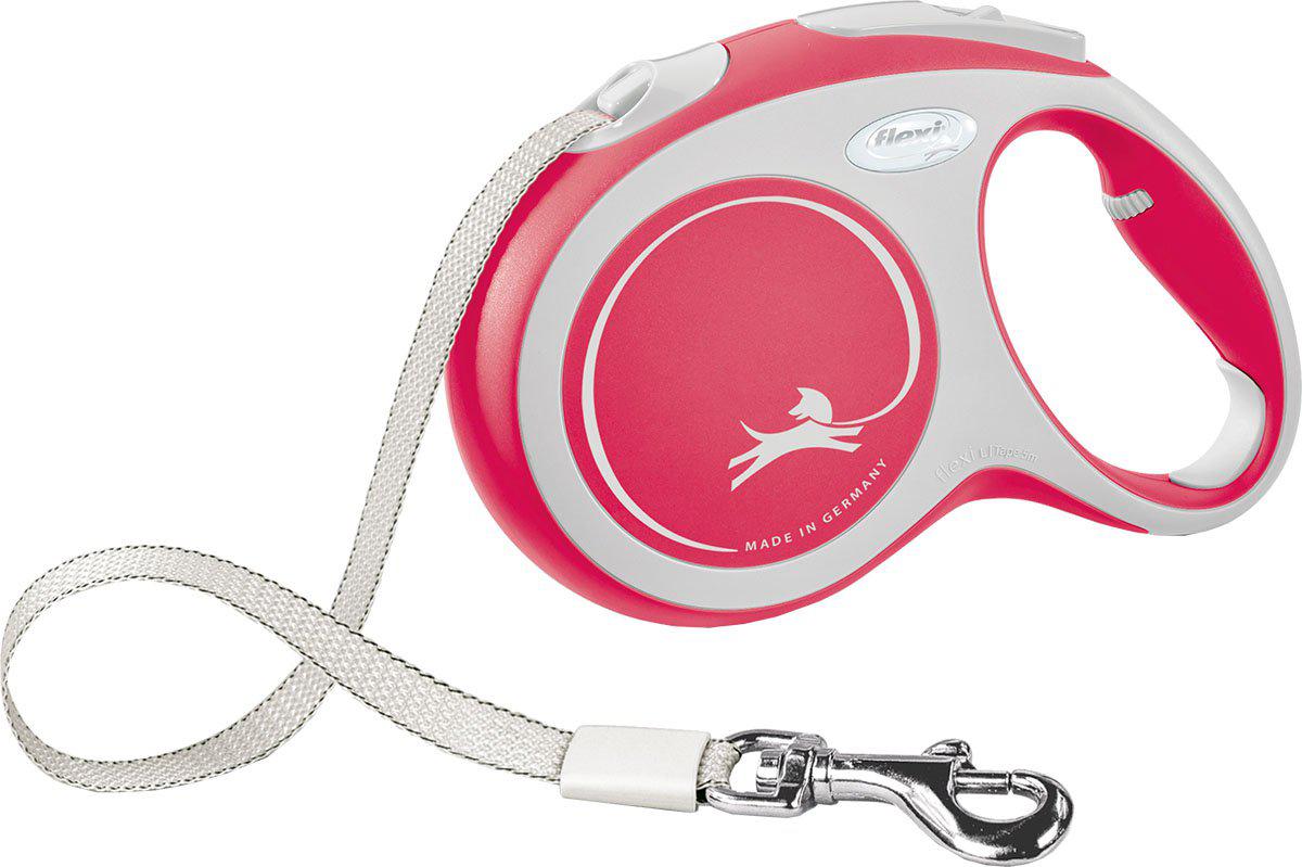 Flexi - New Comfort Xs 3M Snor Rød max 8Kg