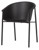 Living Outdoor - Aeroe  Garden Chair - Metal/Plastic - Black/Black - Set with 2 pcs. (48963) thumbnail-6