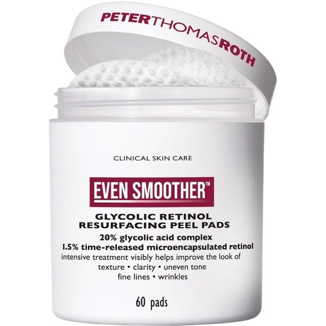 Peter Thomas Roth - Even Smoother™  Glycolic Retinol Resurfacing Peel Pads 60 Stk