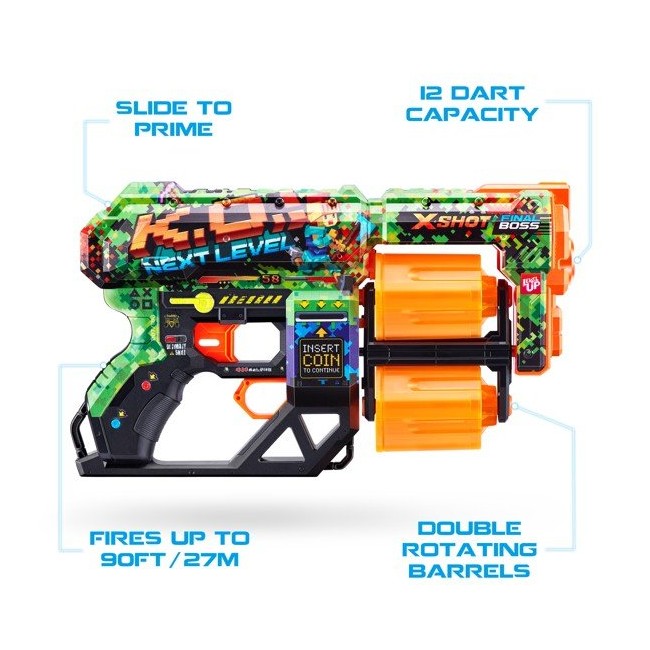X-Shot - Skins Dread (12 Darts) (36517)