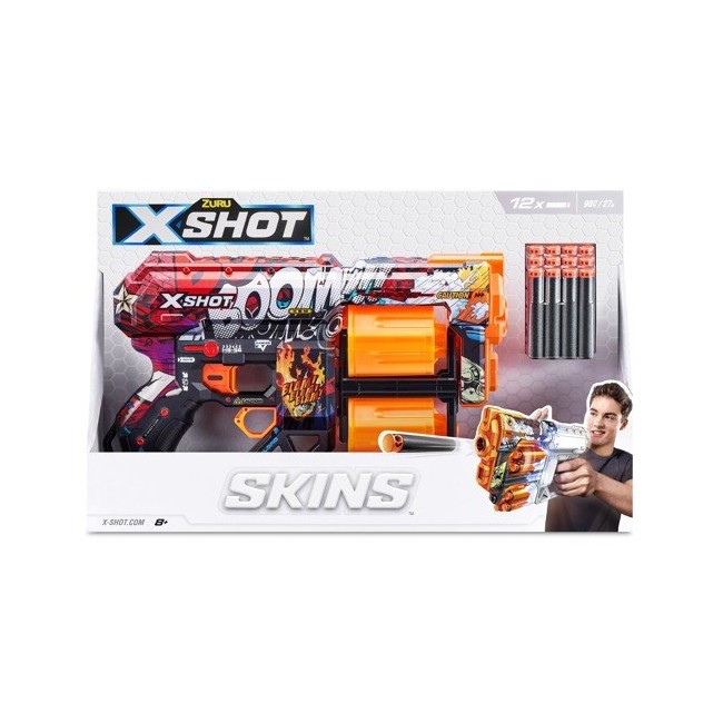 X-Shot - Skins Dread (12 Darts) (36517)