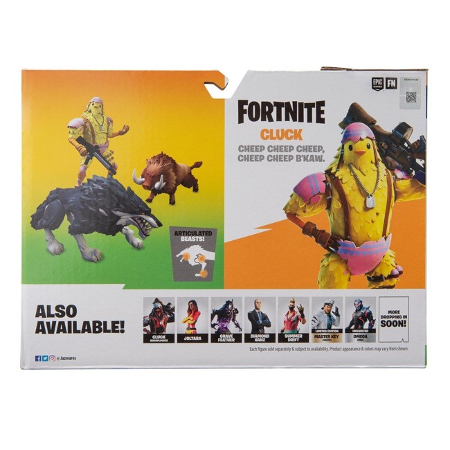 Fortnite - 2 Figure Pack Duo Mode - Cluck + Wolf & Boar