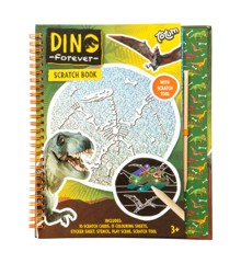 Totum - Dino Scratch Book (68169)