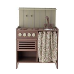 Bloomingville MINI - Pippi Mini-Ofen, Braun, MDF