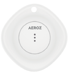 AEROZ - TAG-1000  White - Key finder for use with iPhone - Works with Apple Find My app
