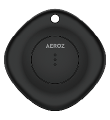 AEROZ - TAG-1000  Black - Key finder for use with iPhone - Works with Apple Find My app
