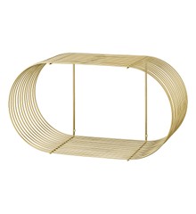 AYTM - CURVA shelf, 61 cm - Gold
